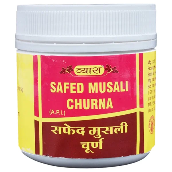 Vyas Safed Musali Churna, 100 gm, Pack of 1
