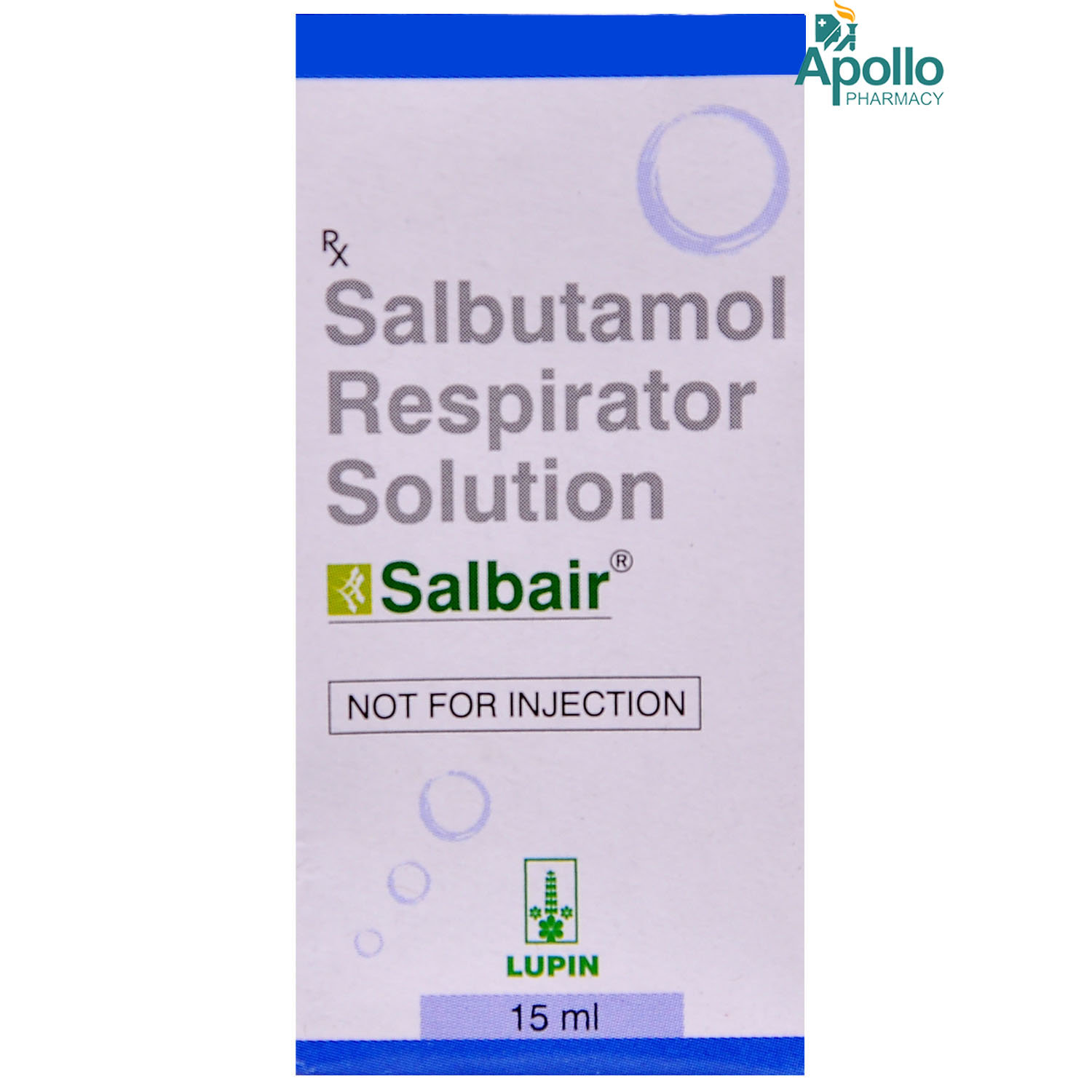 SALBAIR RESPIRATORY SOLUTION, Pack of 1 Solution SALBAIR RESPIRATORY SOLUTION, Pack of 1 Solution