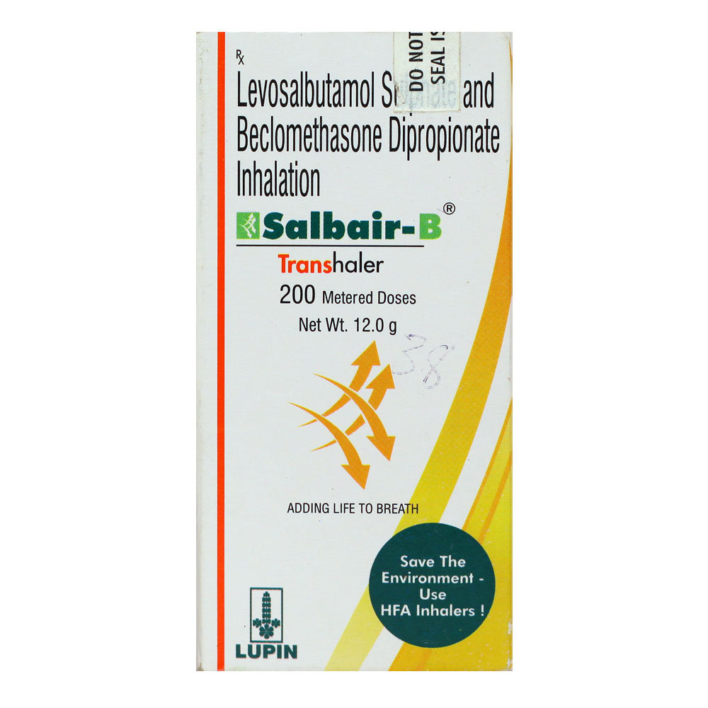 Salbair B Transhaler, Pack of 1 INHALER Salbair B Transhaler, Pack of 1 INHALER