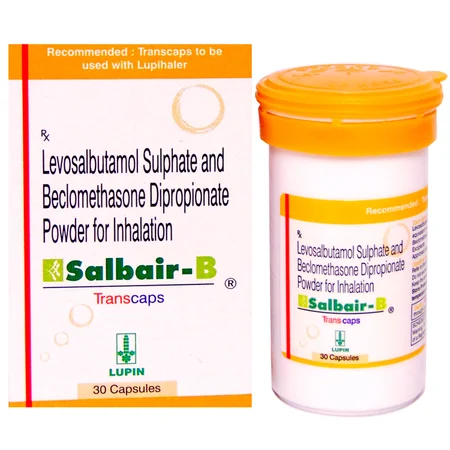 Salbair B Transcaps 30's