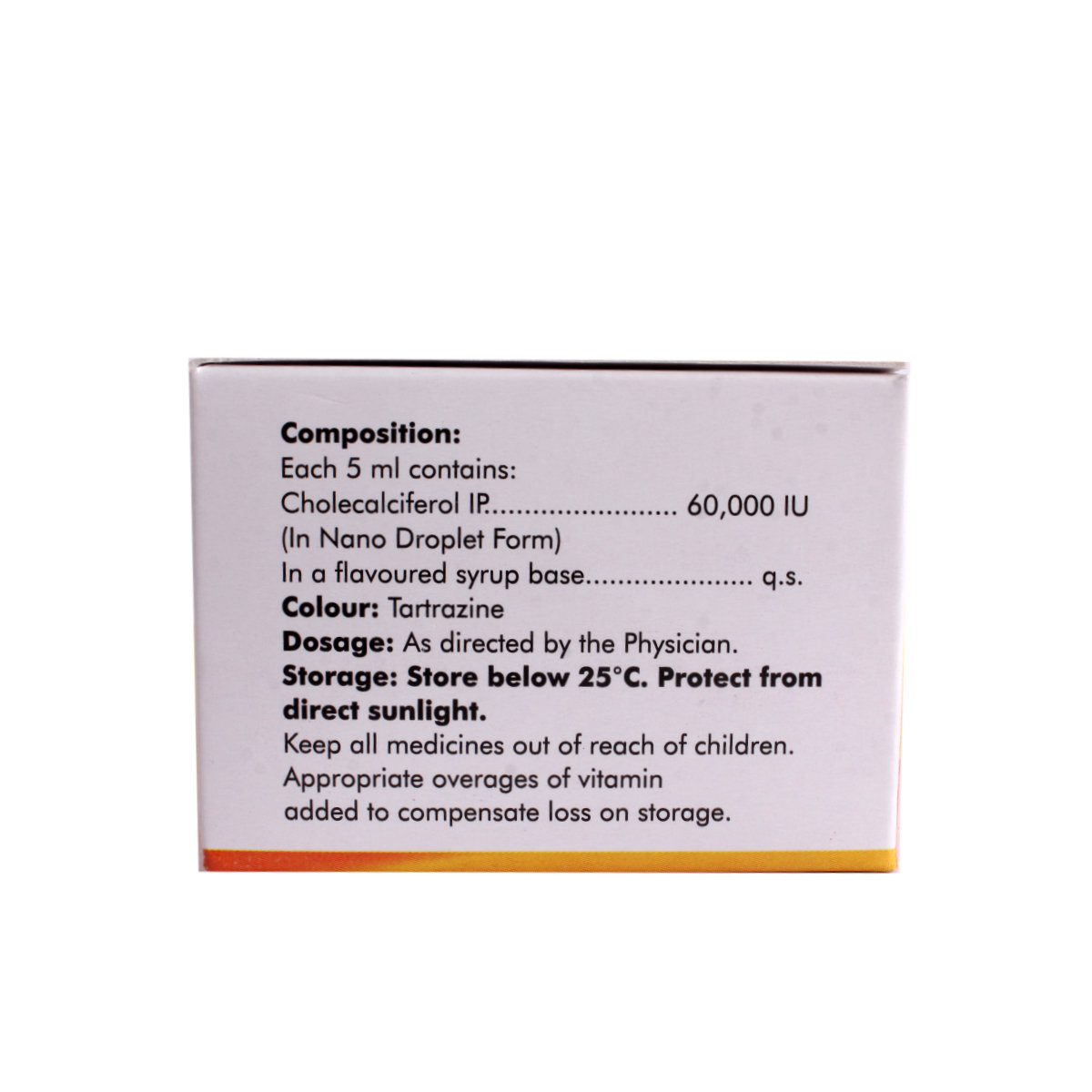 Samshot-D3 Sugar Free Pineapple Oral Solution 4 x 5 ml, Pack of 4 Samshot-D3 Sugar Free Pineapple Oral Solution 4 x 5 ml, Pack of 4