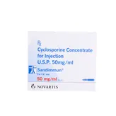 Sandimmun 50 mg Injection 1 ml, Pack of 1 Injection