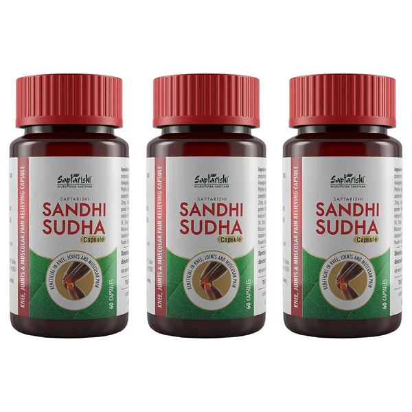 Saptarishi Sandhi Sudha, 180 Capsules (3x60 Capsules)