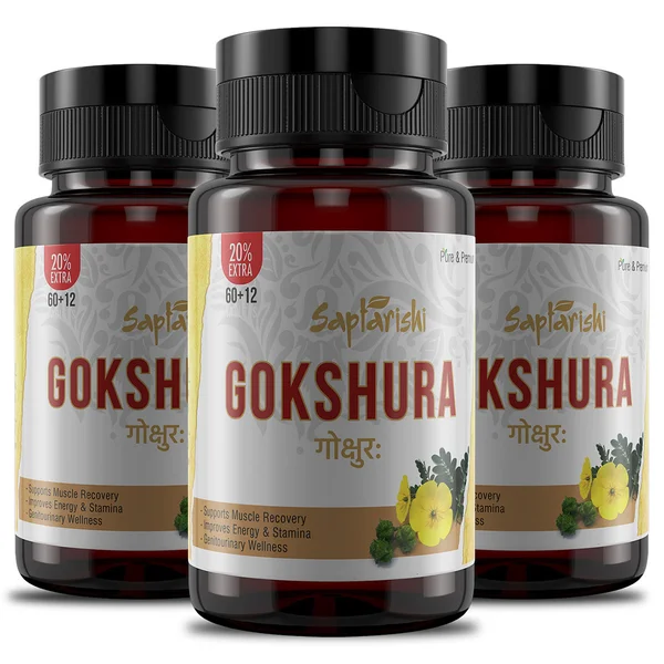 Saptarishi Gokshura, 216 Tablets (3x72 Tablets)