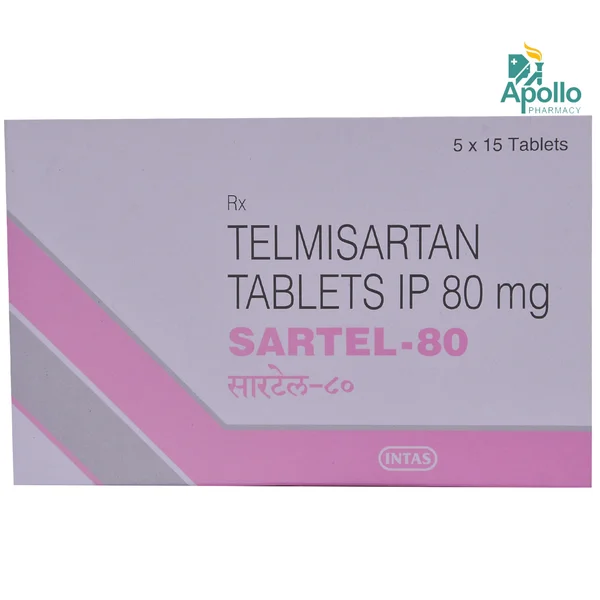 Sartel-80 Tablet 15's
