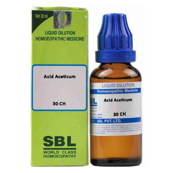 SBL Acid Aceticum 30 CH Dilution, 30 ml
