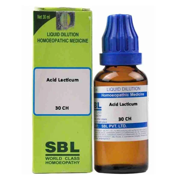 SBL Acid Lacticum 30 CH Dilution, 30 ml