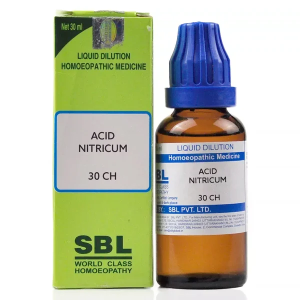 SBL Acid Nitricum 30 CH Dilution, 30 ml