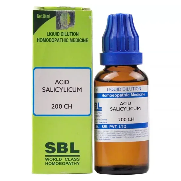 SBL Acid Salicylicum 200 CH Dilution, 30 ml
