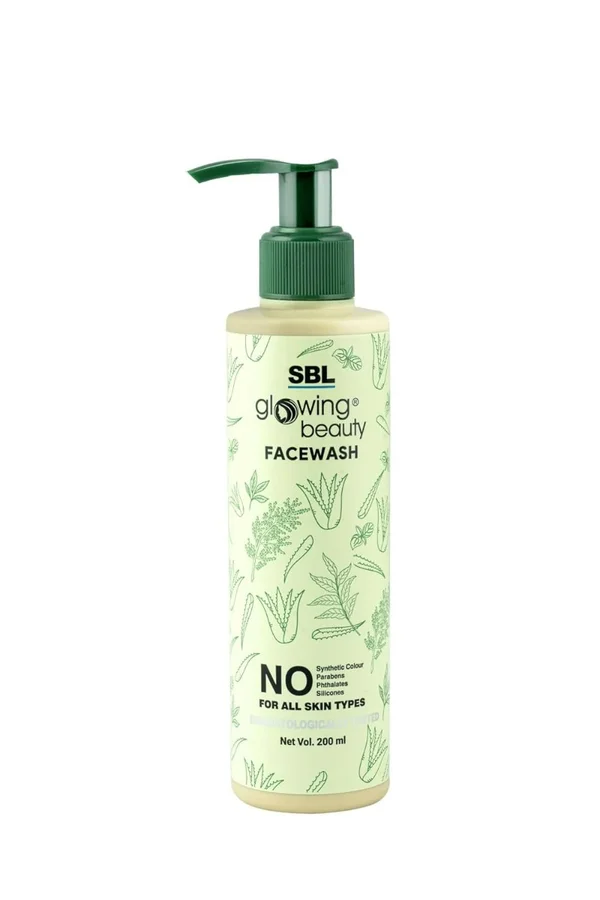 SBL Glowing Beauty Face Wash, 200 ml