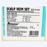 Romsons Scalp Vein Infusion Set 23G, 1 Count, Pack of 1