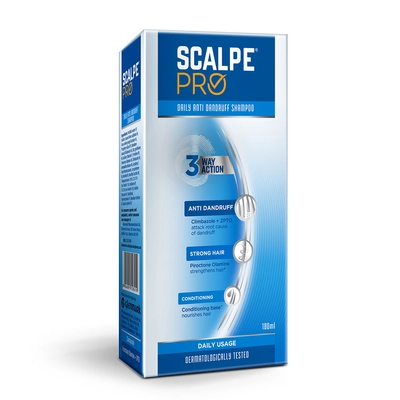 Scalpe Pro Daily Anti Dandruff Shampoo, 100 ml, Pack of 1