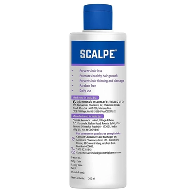 Scalpe Anti Hairfall Shampoo, 200 ml, Pack of 1