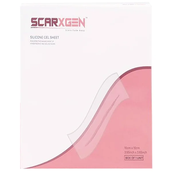 Scarxgen Silicone Gel Sheet 10x10cm