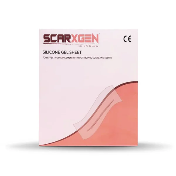Scarxgen Silicone Gel Sheet 5x5cm