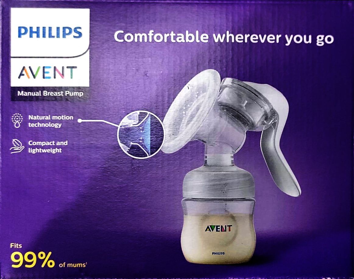 Philips Avent Manual Breast Pump, 1 Count, Pack of 1 