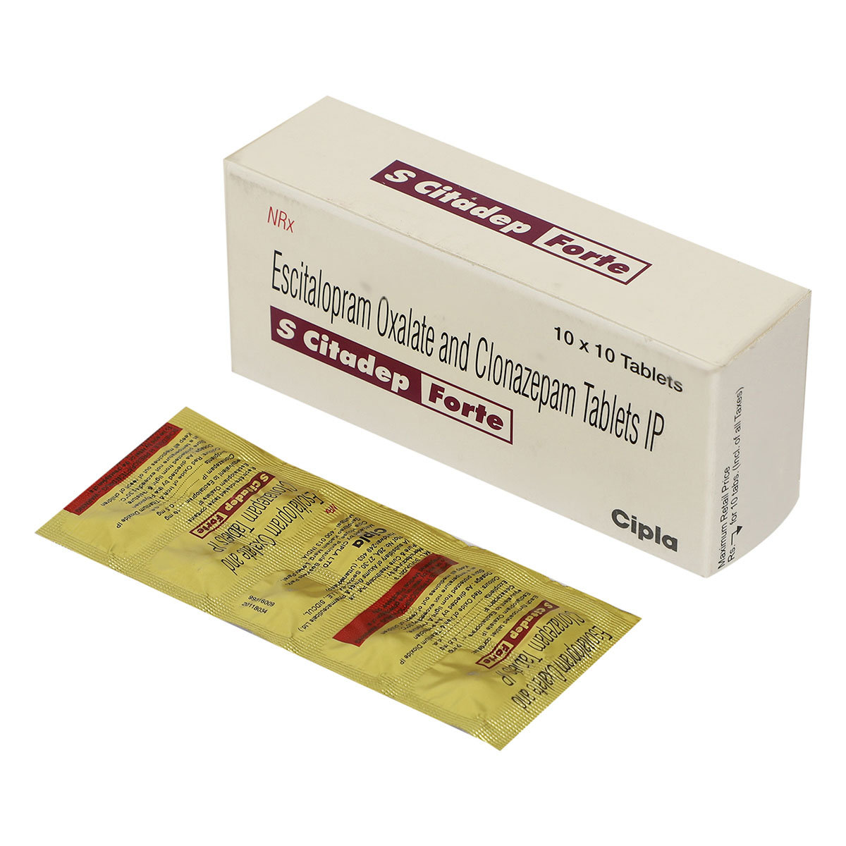 S CITADEP FORTE TABLET 10'S, Pack of 10 TABLETS S CITADEP FORTE TABLET 10'S, Pack of 10 TABLETS