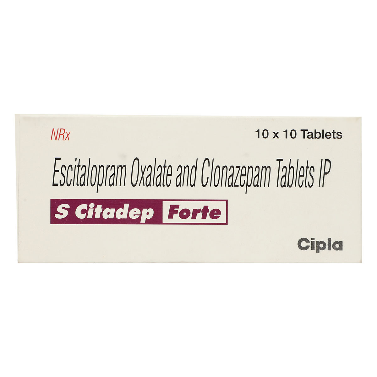 S CITADEP FORTE TABLET 10'S, Pack of 10 TABLETS S CITADEP FORTE TABLET 10'S, Pack of 10 TABLETS
