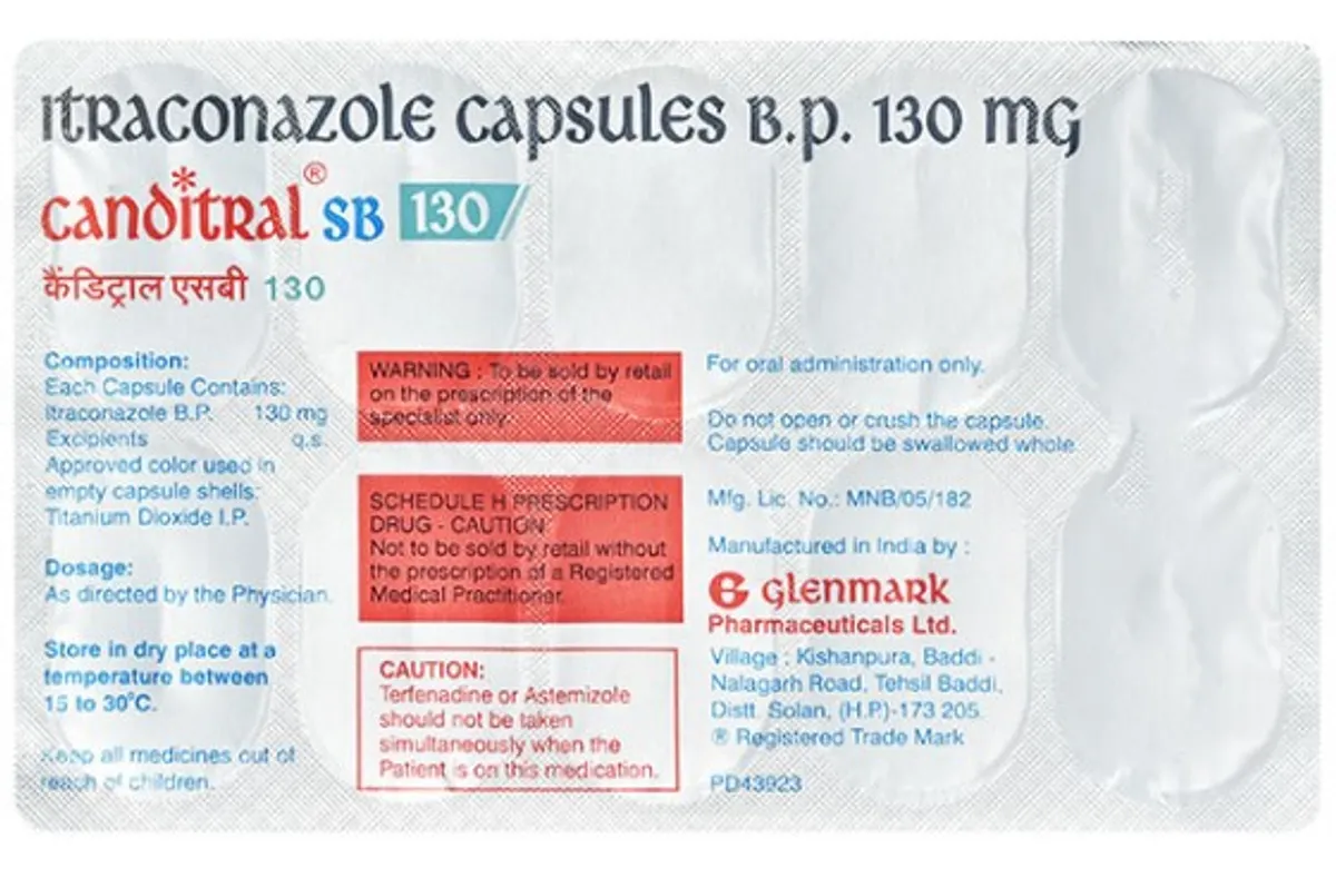 Canditral SB 130 Capsule Uses, Side Effects, Price Apollo