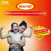Seacod Cod Liver Oil, 60 ml, Pack of 1