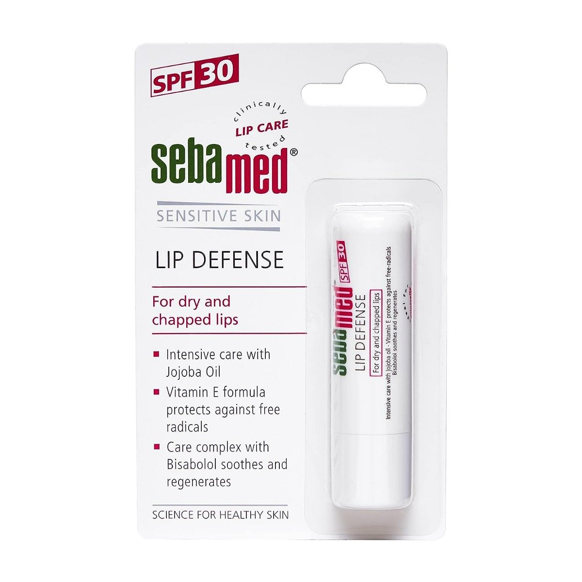 Sebamed Lip Defense SPF 30 Lip Balm 4.8 gm|For Dry & Chapped Lips, Pack of 1 Sebamed Lip Defense SPF 30 Lip Balm 4.8 gm|For Dry & Chapped Lips, Pack of 1