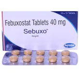 Sebuxo 40 Tablet 10's, Pack of 10 TabletS