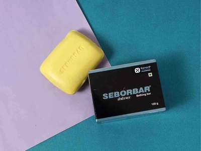 Seborbar Soap 100 gm | For Skin &amp; Hair Care, Pack of 1 Soap