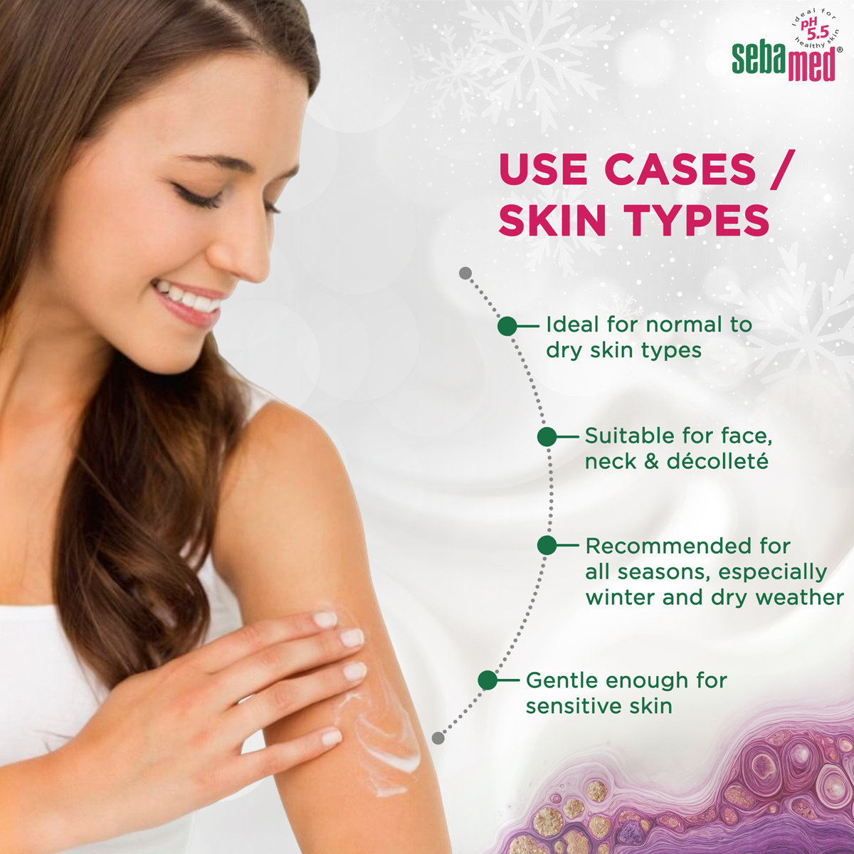 Sebamed Moisturizing Cream 100 ml | With 2% Vitamin E | pH 5.5 | protect Against Premature Ageing | For Normal To Dry Skin, Pack of 1 Sebamed Moisturizing Cream 100 ml | With 2% Vitamin E | pH 5.5 | protect Against Premature Ageing | For Normal To Dry Skin, Pack of 1