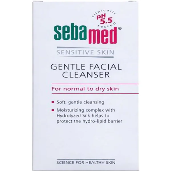 SEBAMED PH5.5 GENTLE FACIAL CLEANSER NORMAL TO DRYSKIN 150ML