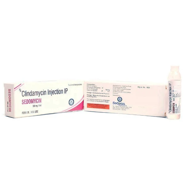 Sedomycin 600 mg Injection 4 ml