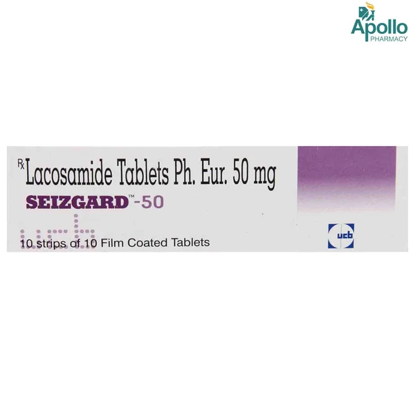 Seizgard-50 Tablet 10's