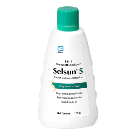 Selsun S Anti-Dandruff Shampoo+Conditioner, 120 ml