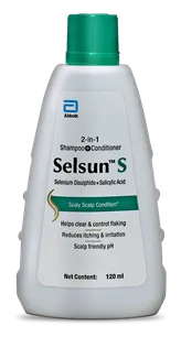 Selsun S Shampoo 120 ml, Pack of 1