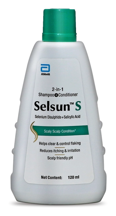 Selsun S Shampoo 120 ml, Pack of 1