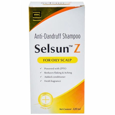 Selsun Z Shampoo 120 ml, Pack of 1