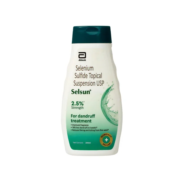 Selsun 2.5% Suspension Anti Dandruff Shampoo 200 ml