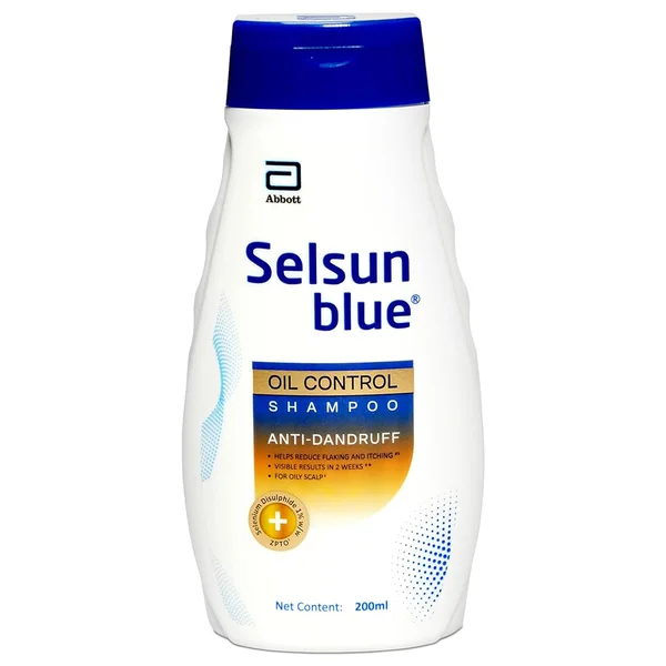 Selsun Blue Oil Control Shampoo, 200 ml