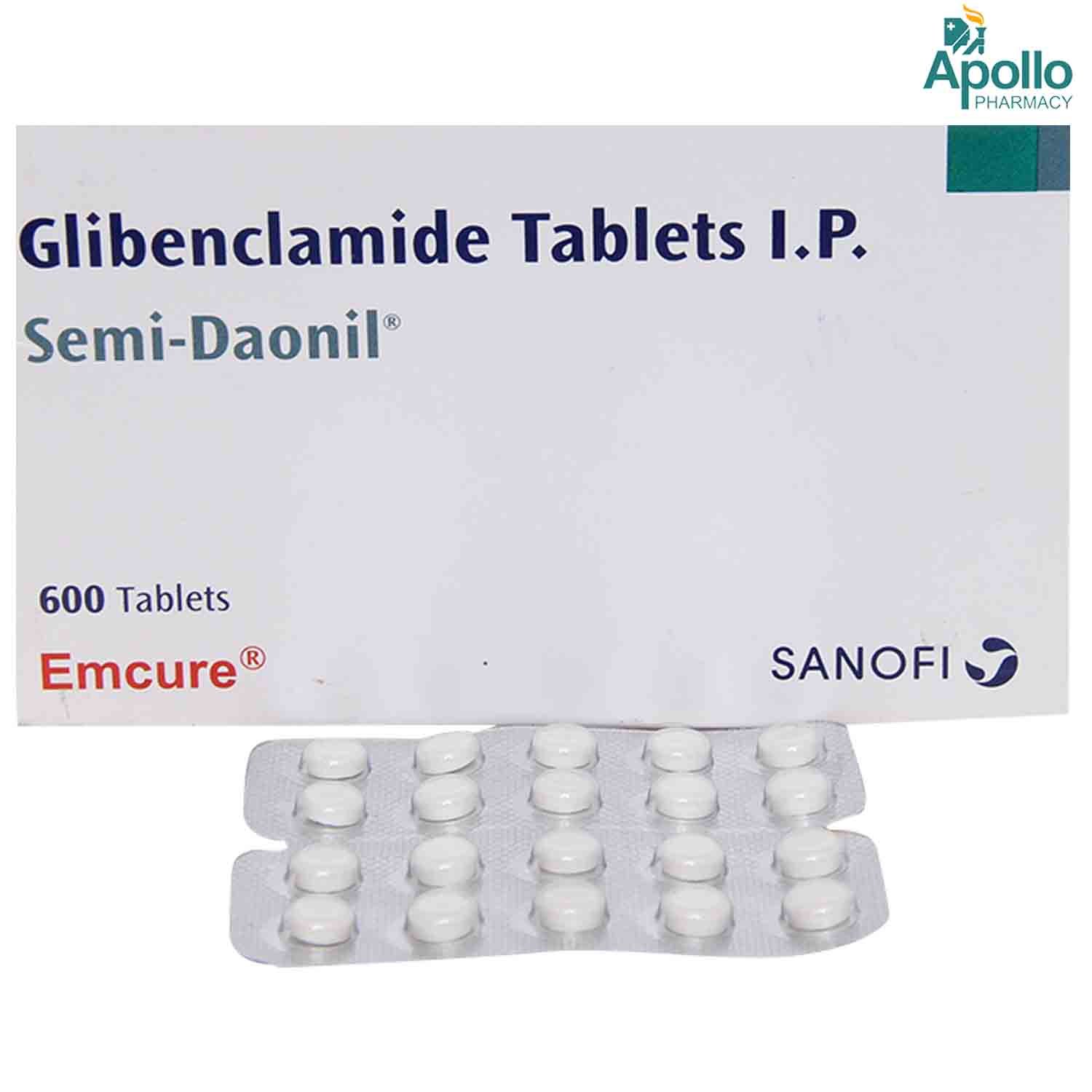 SEMI DAONIL 2.5MG TABLET, Pack of 10 TABLETS SEMI DAONIL 2.5MG TABLET, Pack of 10 TABLETS