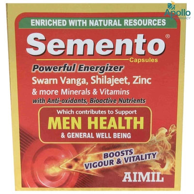 Semento Capsule 20's, Pack of 20