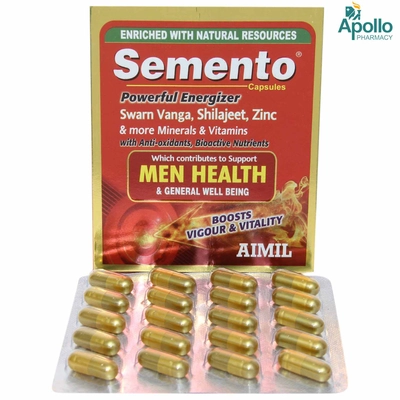 Semento Capsule 20's, Pack of 20