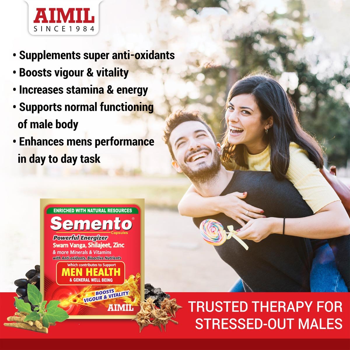 Aimil Semento, 20 Capsules, Pack of 20 Aimil Semento, 20 Capsules, Pack of 20