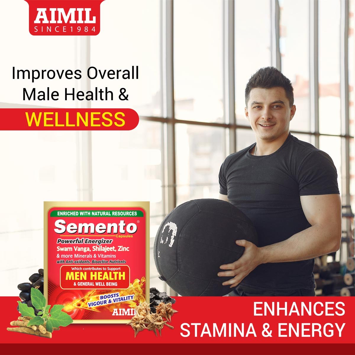 Aimil Semento, 20 Capsules, Pack of 20 Aimil Semento, 20 Capsules, Pack of 20