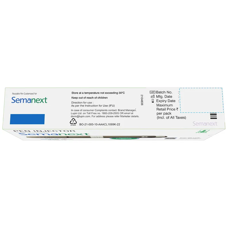 Semanext Inj Buy Semanext Reusable Customized Pen Injector | 19 Minutes Delivery ...