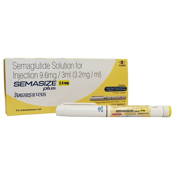 Semasize Plus 2.4 mg Disposable Pen Solution for Injection 1's