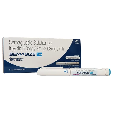 Semasize-2mg (8mg/3ml) Disposable Pen Solution for Injection 1's