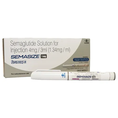 Semasize-1mg (4mg/3ml) Disposable Pen Solution for Injection 1's
