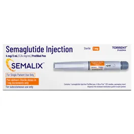 Buy Semalix 4mg/3ml Prefilled Pen Injection 1's online | Uses, Side ...