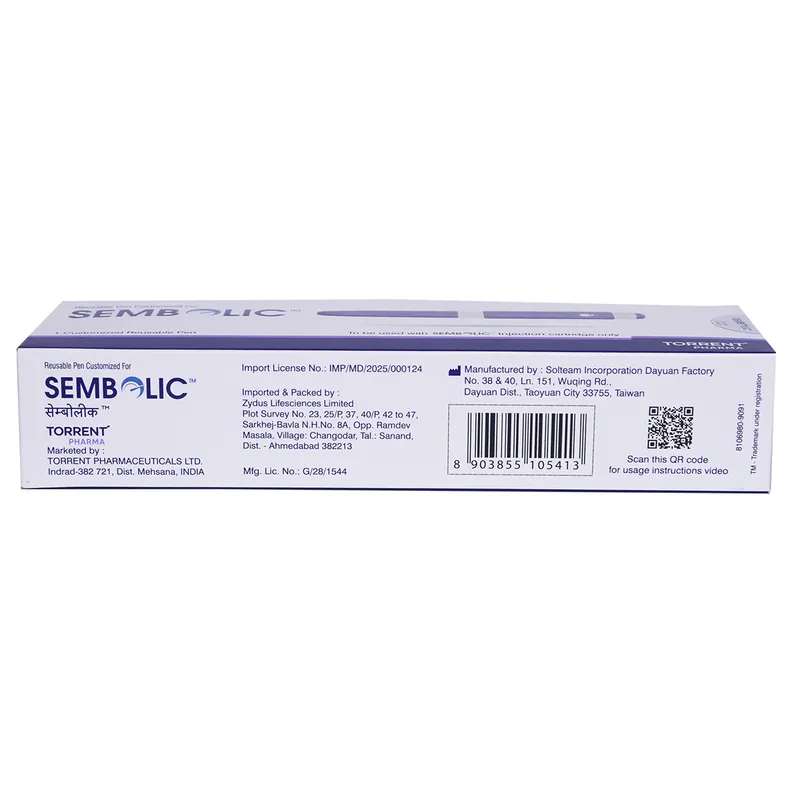 Sembolic Inj Buy Sembolic Reusable Customized Pen 1's | 19 Minutes Delivery | Apollo ...
