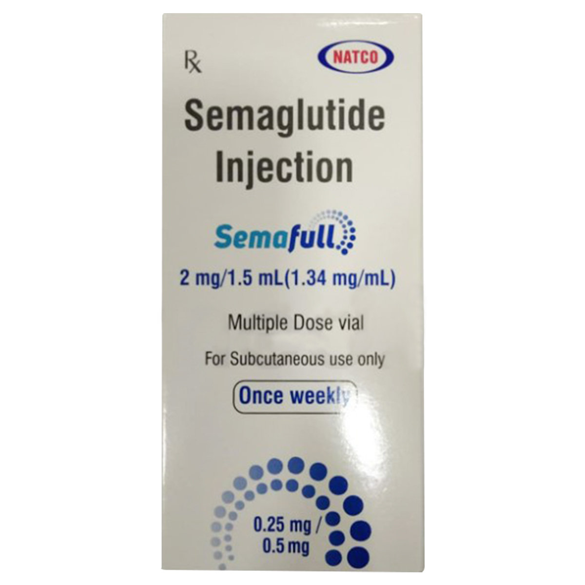 Semafull 0.25/0.5 Injection 1's Semafull 0.25/0.5 Injection 1's