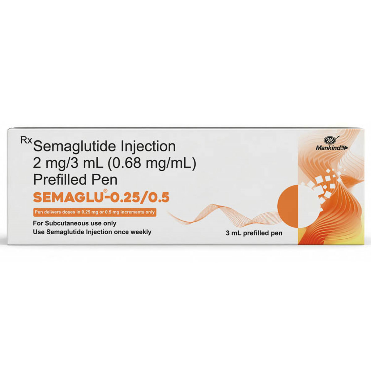 Semaglu 2 mg Prefilled Pen Injection 3 ml Semaglu 2 mg Prefilled Pen Injection 3 ml
